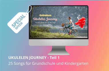 Vorschaubild zu Selbstlernkurs Ukulelen Journey - Teil 1