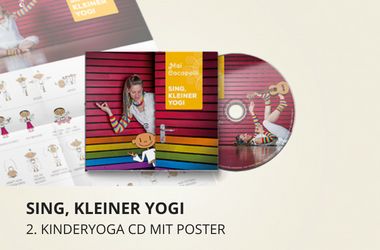 Preview for CD "Sing, kleiner Yogi" WITH POSTER