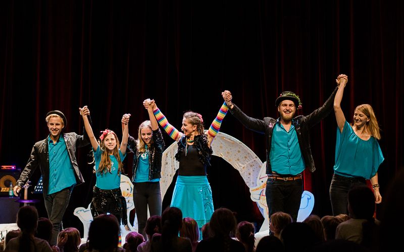 Cocopelli Family Band spielt Kindermusik 'Prädikat Wertvoll'